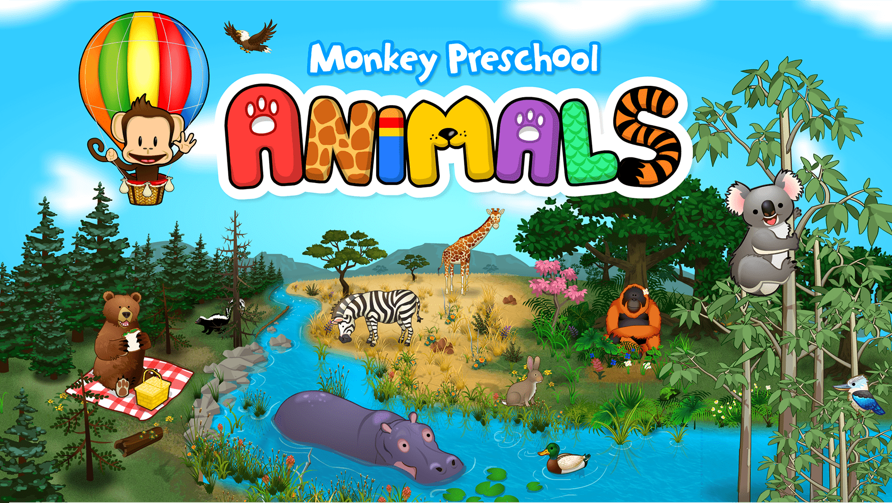 Monkey Preschool Animals