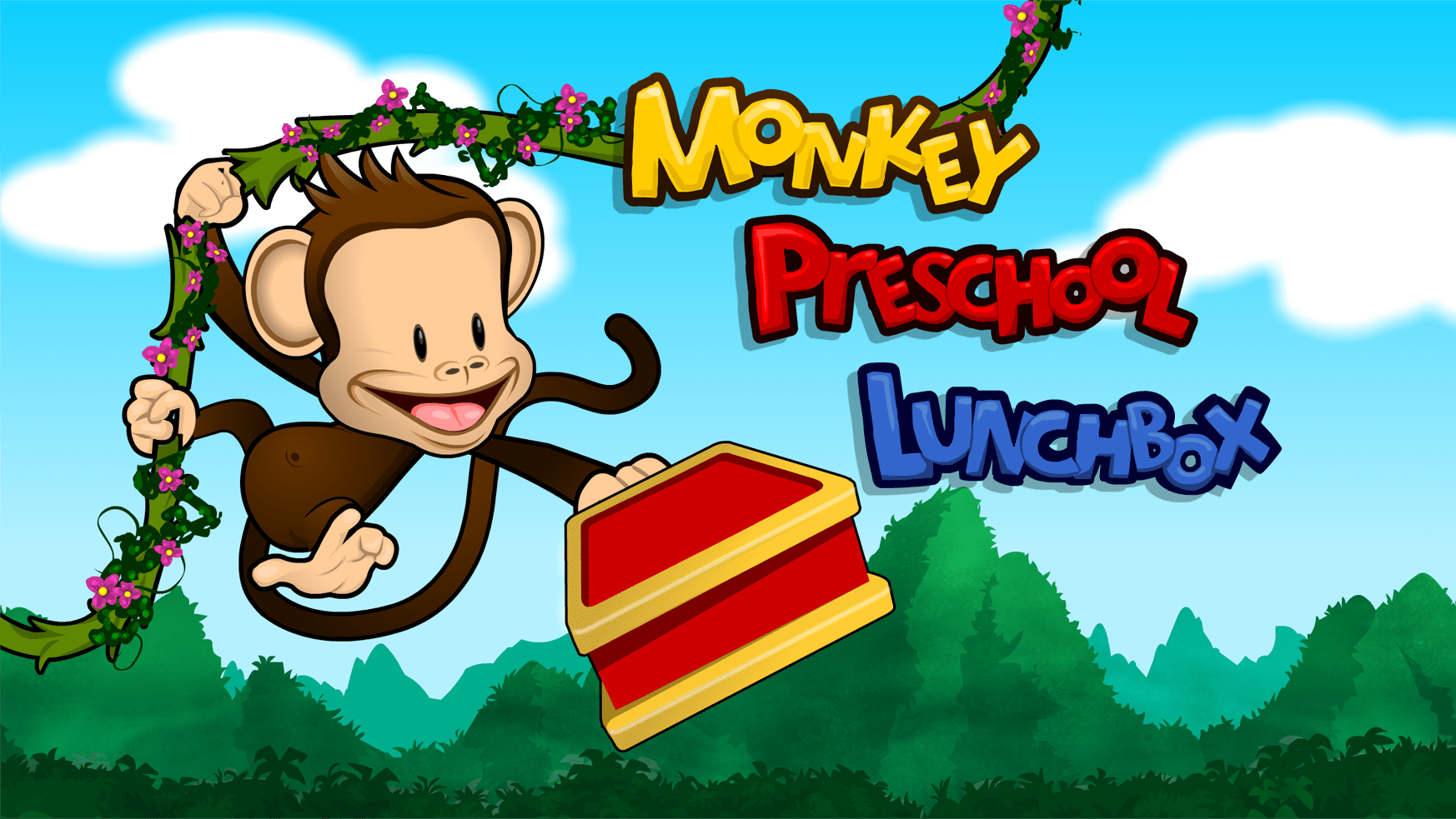 Monkey Preschool Lunchbox