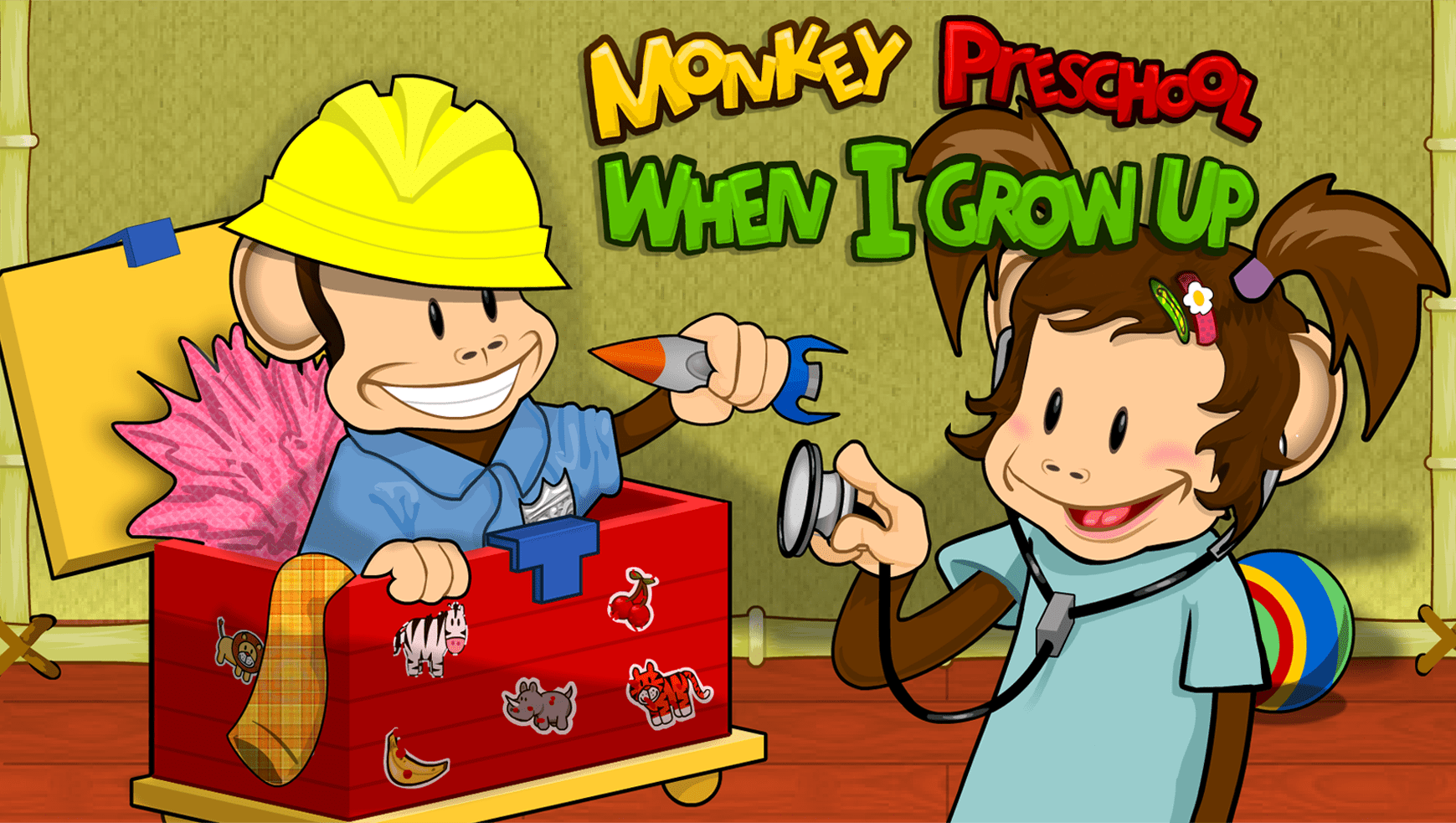 Monkey Preschool: When I Grow Up